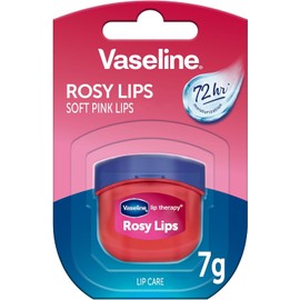 Vaseline - Lip Care Rosy Mini Tarro 0.25 oz (7g), Rosa