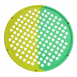 Cando 10-0857 Yellow/Green Multi Resistance Web Hand Therapy Device, 14" Diameter Latex, X-Light/Medium Resistance