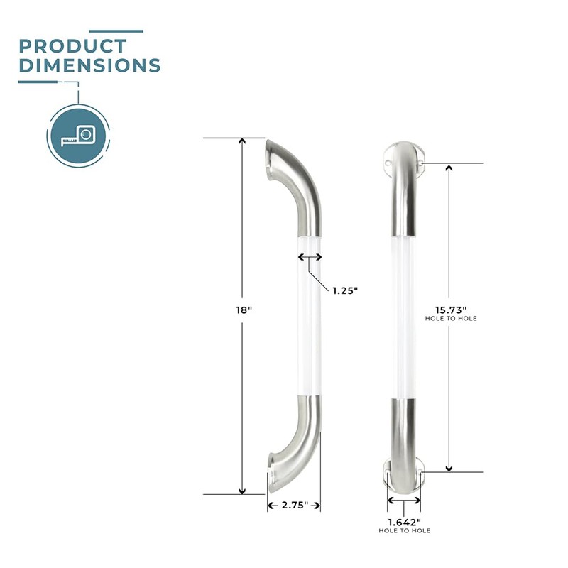 Manufacturers' Select ITC IllumaGrip III 18" Assist Handle with LED