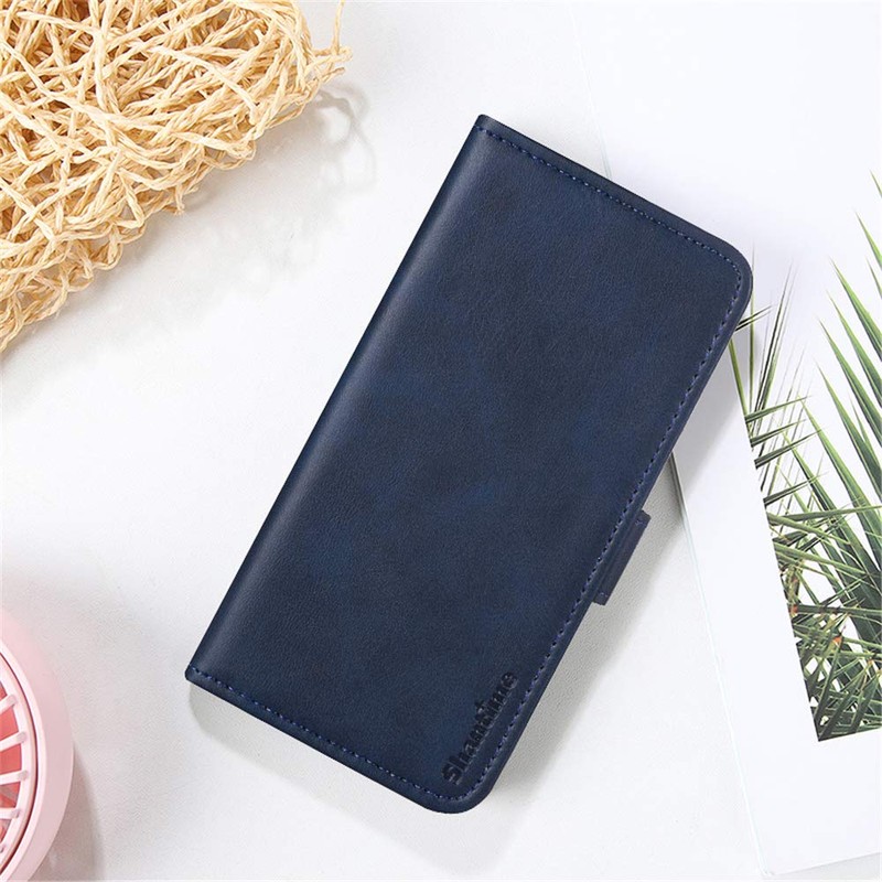 Shantime Stylish Leather Wallet Case Compatible with AGM G1 Pro,