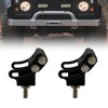 KYTAMYTE LED Light Bar Mounting Brackets, Adjustable Sliding Side Mounts
