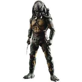 Hiya Toys Predators: Tracker Predator 1:18 Scale Action Figure, Multicolor
