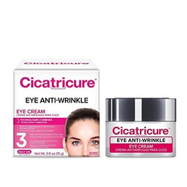 Cicatricure - Cicatricure CREMA OJOS, Arrugas y Bolsas, estimula la formación de colágeno, tarro 8.5 g