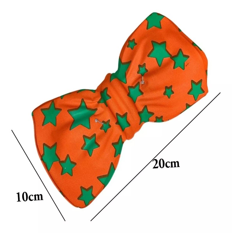 Lecute 40 Moños Neon Fiesta Batucada Corbata Pvc Hora Loca