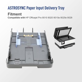 ASTROSYNC Paper Input Delivery Tray Compatible with HP OfficeJet Pro 8010 8020 8015e 8025e 8028