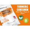 Purosure Organic Turmeric (Curcuma Longa) Capsules High Strength and Organic