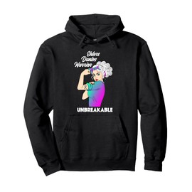 EDS Warrior Ehlers Danlos Syndrome Warrior EDS Awareness Pullover Hoodie