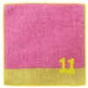 Tanaka Sangyo Imabari Towel Handkerchief Number Color Kids 11 Lavender