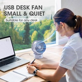 KinYiLO USB Desk Fan Purple