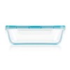 Snapware Snapware 6cup total solution rectangle food storage container glass,