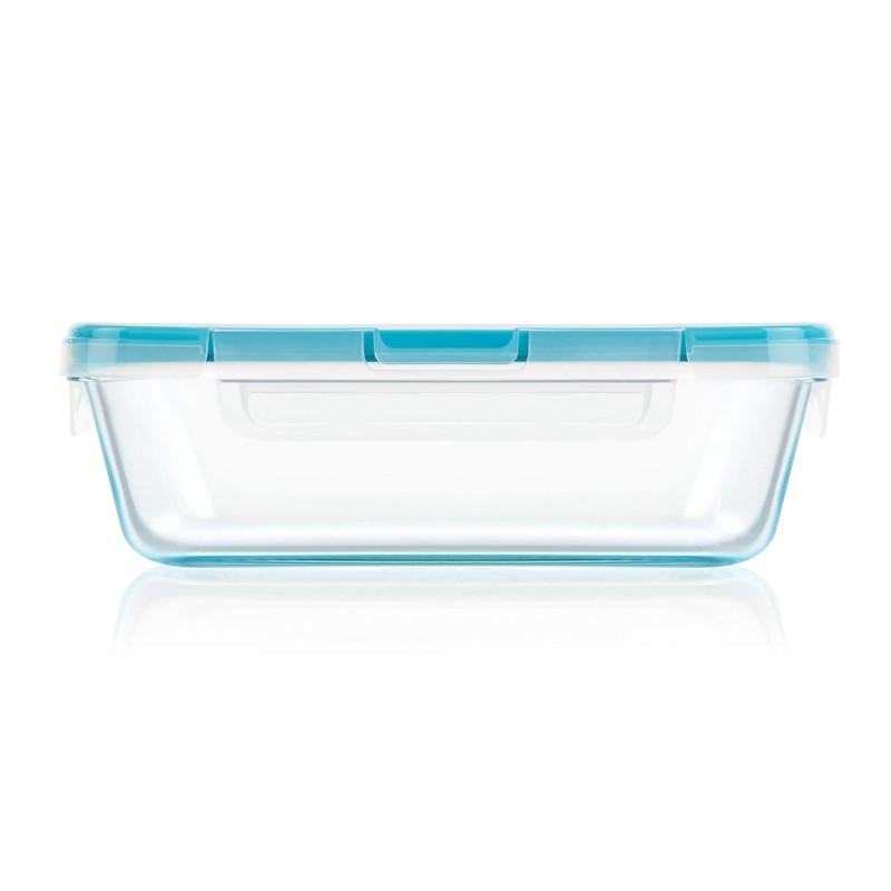 Snapware Snapware 6cup total solution rectangle food storage container glass,