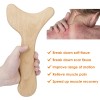 Wood Therapy Massage Tool Lymphatic Drainage Paddle Wooden Scraping Tools