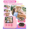 Kids Camera Instant Print with Silicone Cover, Creative Gifts for