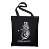 Dalek Exterminate Jute Bag Bag Bag Cotton Bag, BLACK (Black)