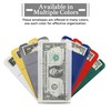 UBICON 10 sobres reutilizables para depósito de moneda y dinero,