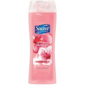 Suave, Essentials Body Wash 12oz, wild cherry blossom, 12 Fl. Oz