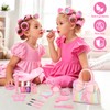 Kids Washable Makeup Kit for Girls, 17 Pcs Non Toxic