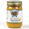 Walnut Creek Foods Hot Pepper Mustard, Two 14 ounce Glass