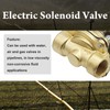 1/2" Electric Solenoid Valve 110V AC Closed for Water Air