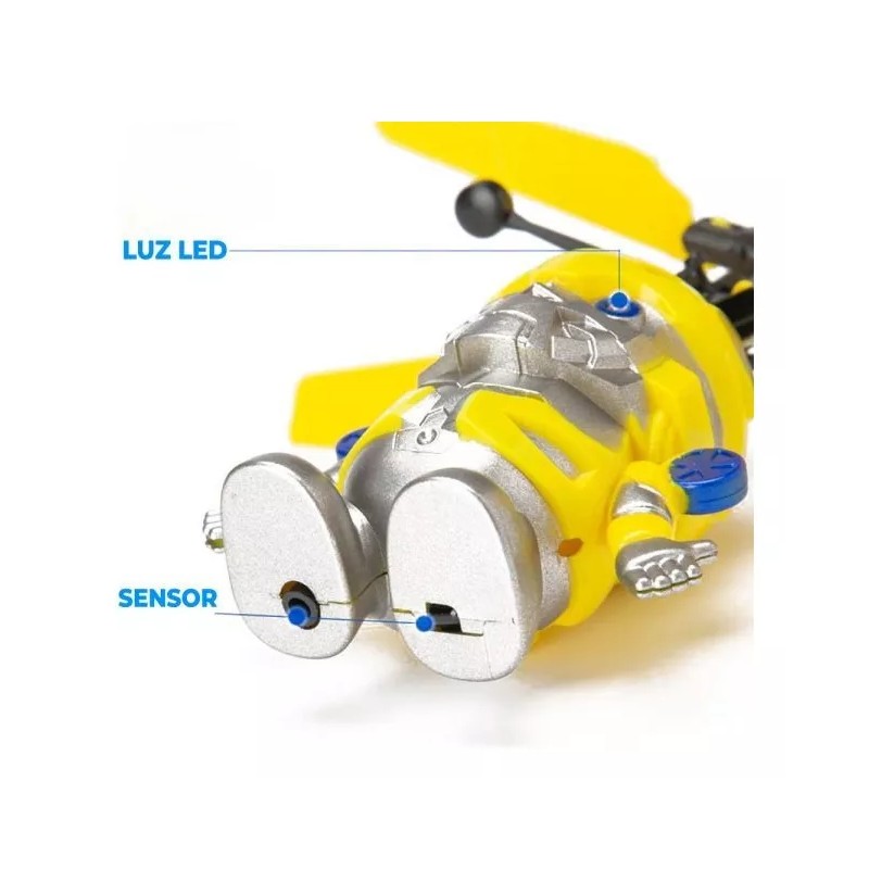 EGTMA Mini Drone Robot Espacial Con Sensor De Inducción Infrarrojo