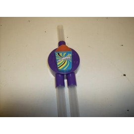 SLURPEE LOT OF 2 SLURPEE FLAVOR SPLIT STRAWS BRAND NEW / FACTORY SEALED