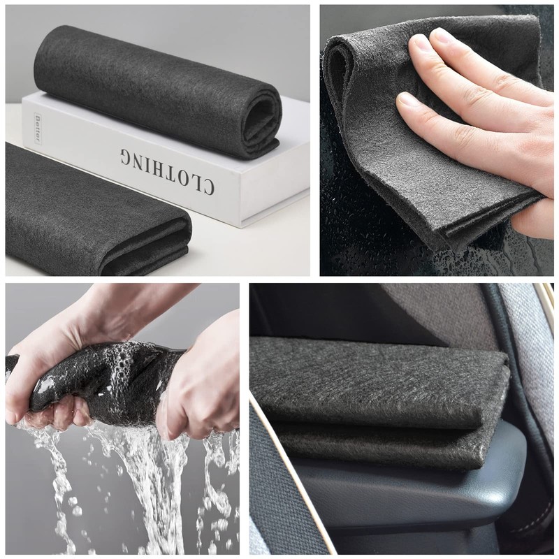 ZOCONE 6 Pcs Thickened Magic Cleaning Cloth, Large Microfiber Window