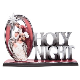 Roman Joseph's Studio, 9.5" H O Holy Night Nativity Figure, Religious Christmas Tabletop Decor