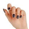 Bluesky Overtly Onyx 80540 Black Dark Glitter Onyx Gel Nail
