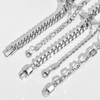 VNOX VNOX Silver Chain Bracelets for Men - 5 Pcs