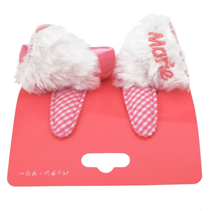 TDR パッチン 留め (マリー 耳) 髪留め ぱっちん ディズニー おしゃれキャットマリー 猫