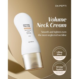 Dr. Pepti Neck Firming Cream with Built-in Gua Sha Massager – 25 Peptides 300Da Collagen and Skin Lifting Pro Retinol Free – Turk Türkiek Tech Crepi Skin & Décolleté 4.2 fl / 과샤 마사지기가 내장된 닥터 펩티 넥 피밍 크림 – 25 펩타이드 300Da 콜라겐 및 피부 리프팅 프로 레티놀 프리 - 터크 튀르키예크 테크 크레피 스킨 & 데콜레테 4.2 fl