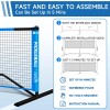 Enectro Pickleball Net - 22FT Regulation Size Portable for Driveway,