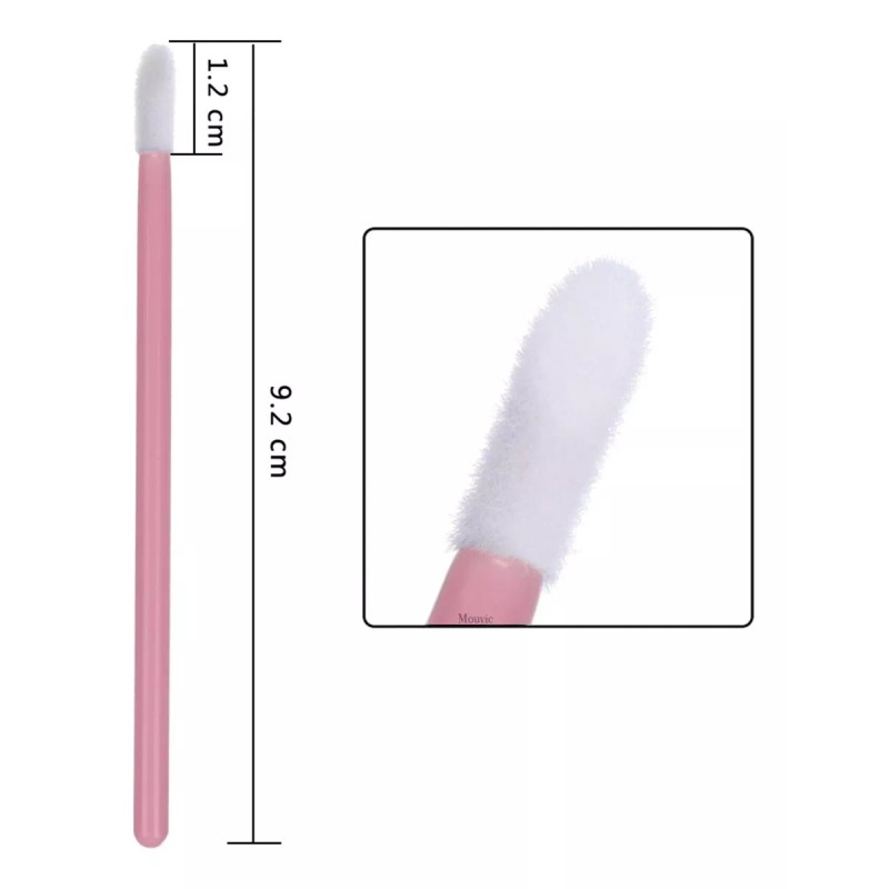 Mouyic 100 Microbrush + 50 Lip Brush + 50 Cepillos