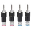 Preffair Banana Plugs HIFI Banana Speaker Plug Connectors for 10mm