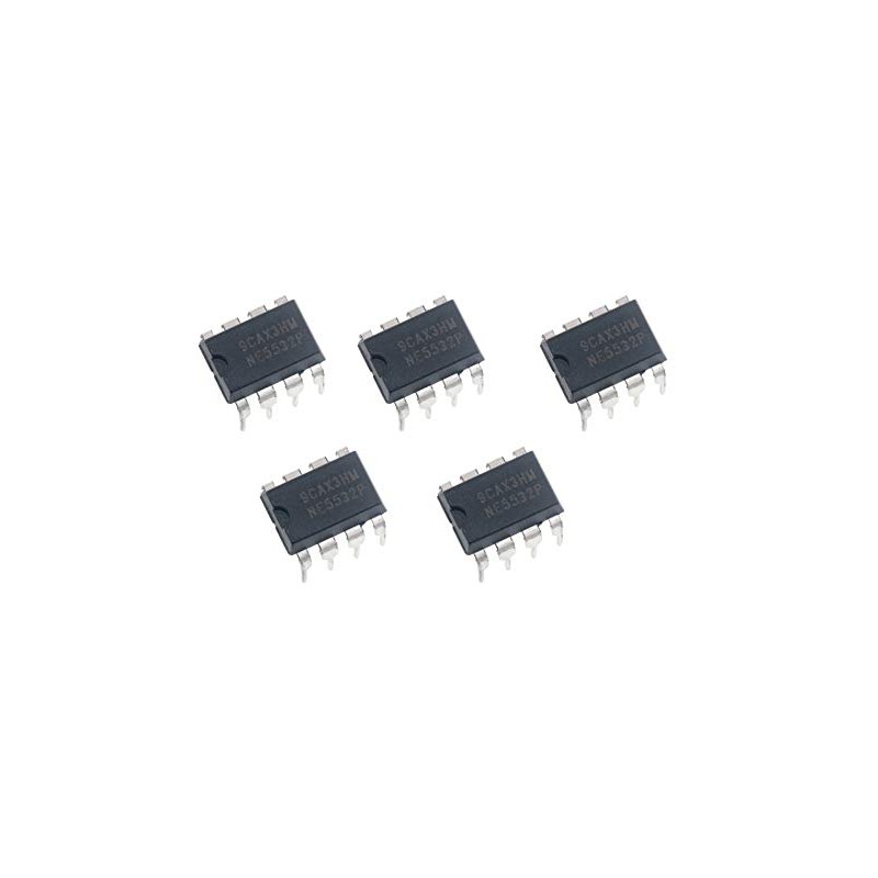 New 5 X NE5532 NE5532P 5532 Dual Low Noise Op-Amp