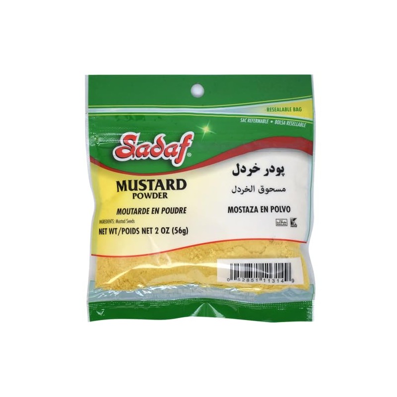 Sadaf Mustard Powder 2oz - Ground Mustard - Dry Mustard