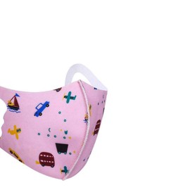 WedDecor 1 x Designer Reusable Cotton Breathable Dust Mask Washable Mouth Nose Face Protection Against Smoke, Pollution, Bicycle Motorcycle Sports Kids