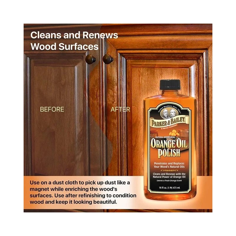 Parker & Bailey (2-Pack) PARKER & BAILEY ORANGE OIL POLISH