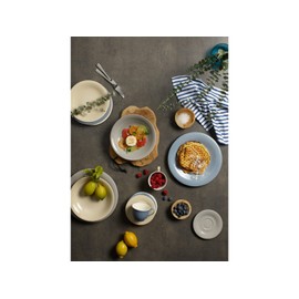 Color Loop Stone Deep Plate 23.5 cm