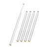 Uxcell 5 Sections Telescopic Antenna, 12 Inches 310mm Long for