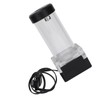 Water Cooling Reservoir 15cm 550L/H 10W 12V DC 3.5m Pump