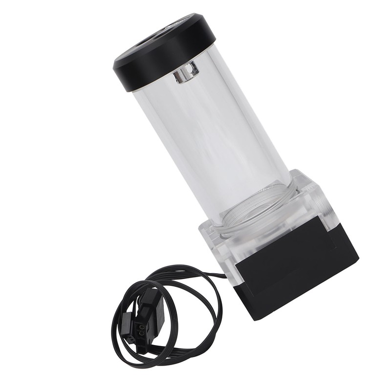 Water Cooling Reservoir 15cm 550L/H 10W 12V DC 3.5m Pump
