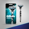 Gillette Mach3 Men's Razor, Handle & 2 Blade Refills (Packaging