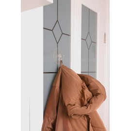 Toyland® Pack of 3-9cm (3.5") Giant Clear Suction Hooks - Reusable Everyday Household Storage - Kitchen & Bathroom Multi-Purpose Hooks