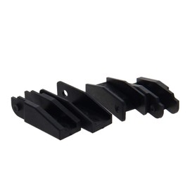 Fielect 10 pcs Drag Chain End Connector Joints for 7x7mm Cable Carrier Chain Drag Chain Joints Black