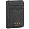 ARCWOR Slim Wallet Minimalist Front Pocket RFID Blocking Men and