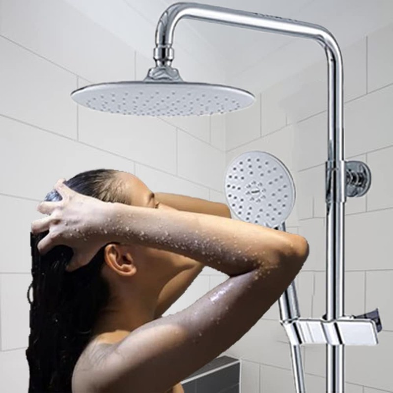 PIGIAOKA Adjustable Hand Shower Bracket for Slide Bar, Universal 20-25MM