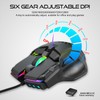 RGB Gaming Mouse 12800 DPI Gaming Mouse Optical Wired with