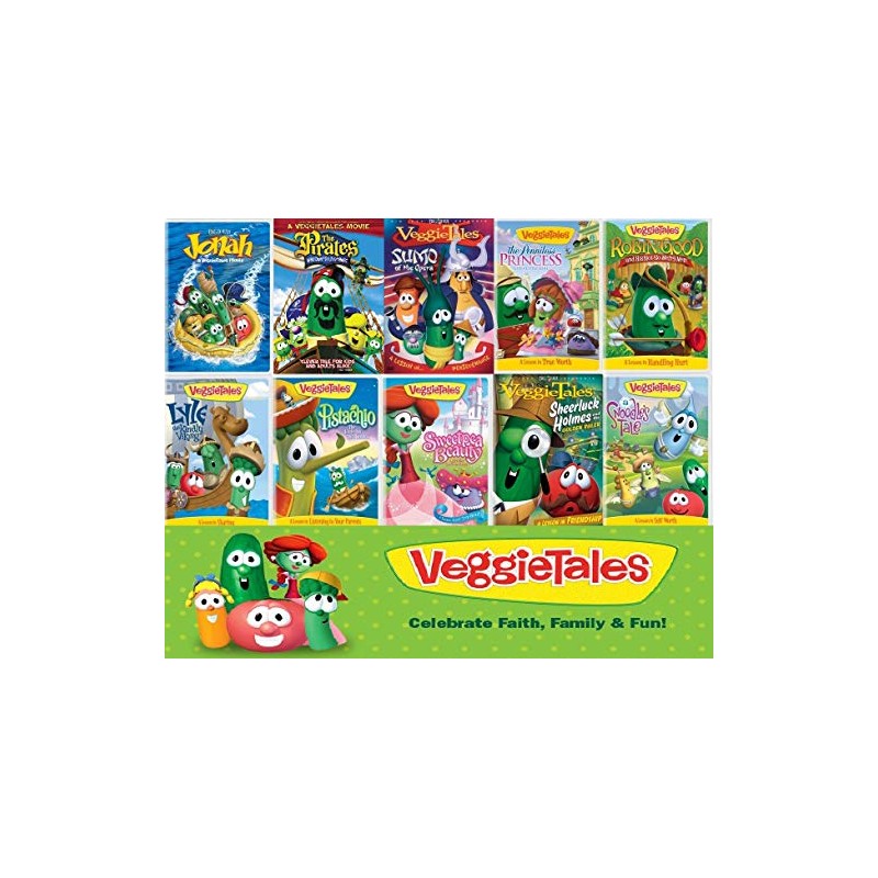 Veggie Tales Ultimate Classics 10 Movie Collection