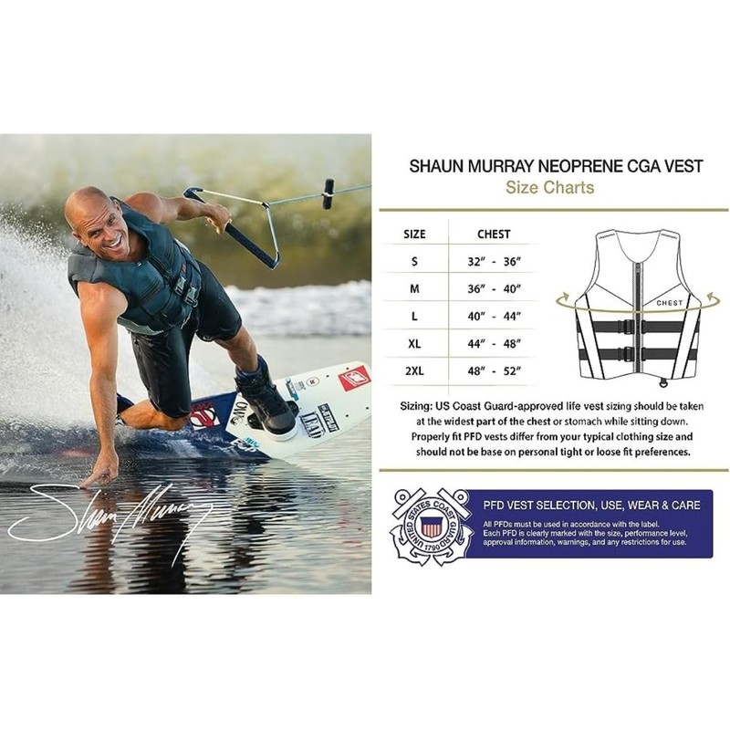 Jetpilot Shaun Murray Neoprene CGA Vest-Navy-2XL